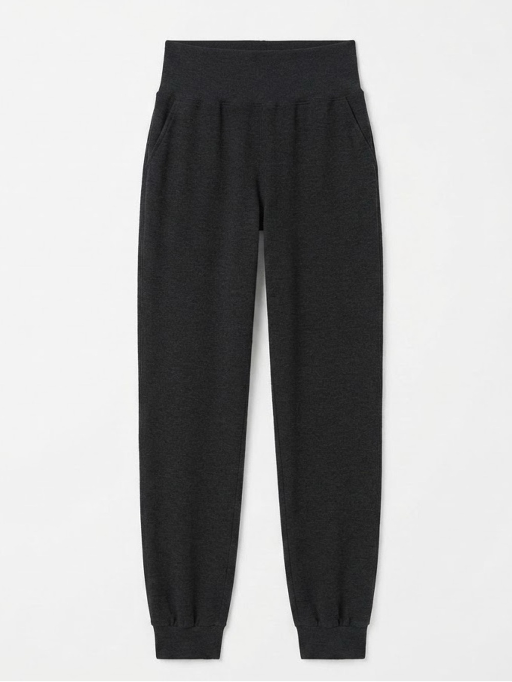 Beyond Yoga Spacedye MIDI Jogger in Darkest Night Heathered Black - Picture 2 of 11